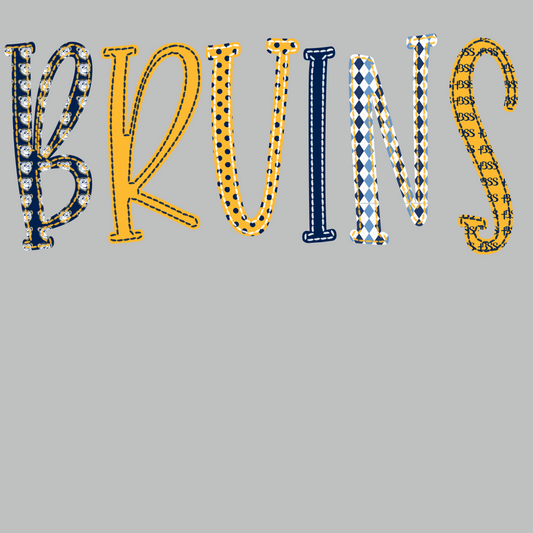 Bruins Applique