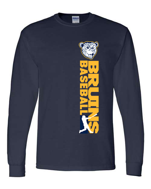 Bruins  Vertical Baseball